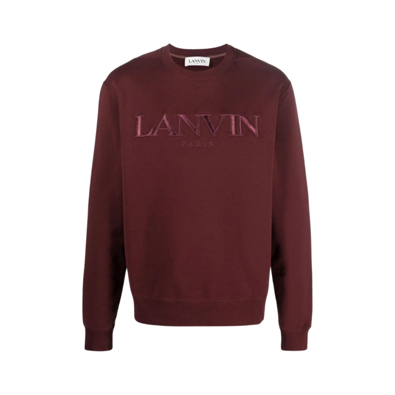 Sweat-shirt col rond coton...