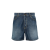 Short denim jeans bleu