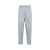 Pantalon Biker coupe droite coton gris bleu bas zippé