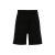 Short sport Bermuda coton noir logo poche arrière