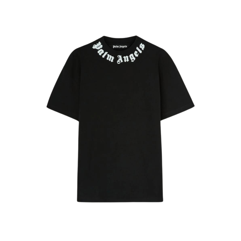 t-shirt coton noir logo...