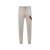 pantalon de survêtement coton mélangé beige bordure tricolore