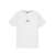 T-shirt manche courte jersey coton blanc imprimé Archive