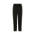 Pantalon jogging nylon léger noir étiquette logo