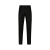 Pantalon flanelle laine vierge noir ceinture élastique