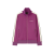 Veste survêtement zippée violet bande blanche logo