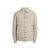 Veste Surchemise matelassée Bassies beige cuir