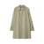 Trench imperméable gabardine coton beige check gris beige