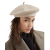 Beret laine beige détail Monile