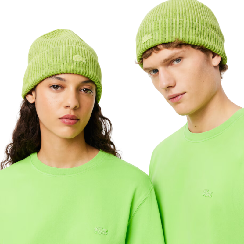 Bonnet lacoste double face best sale