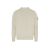 Pull Ghost col rond laine vierge beige