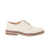 Derbies lacets daim beige clair