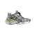 Sneaker Runner maille nylon gris jaune blanc