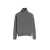 Pull col roulé cachemire gris cœur gris