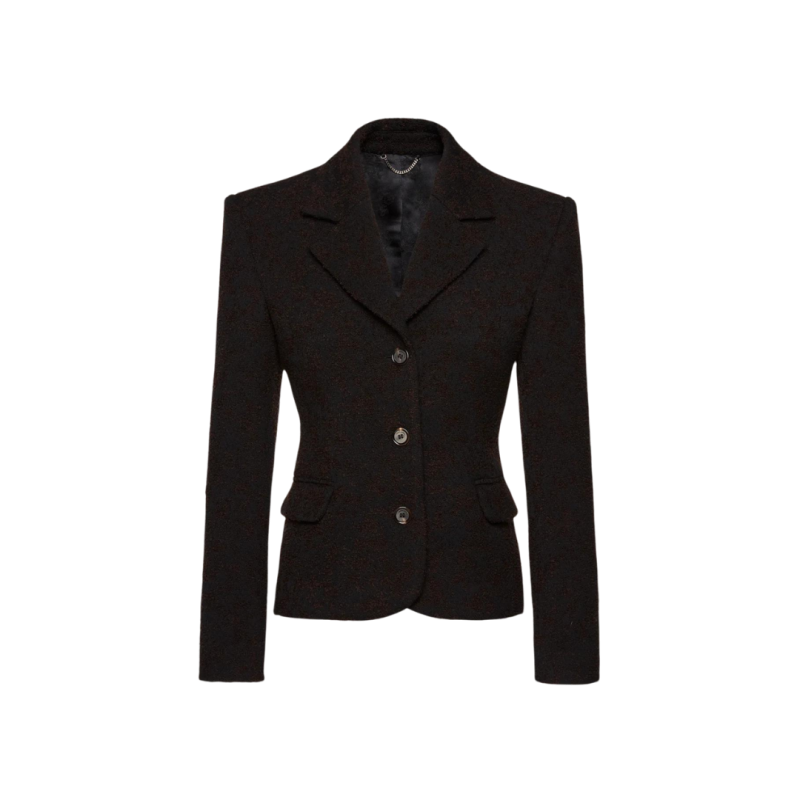 Veste blazer cintré laine...