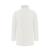 Manteau doudoune flanelle cachemire soie blanc col fourrure