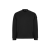 ST-95 Sweat-shirt col rond coton noir