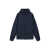 Veste à capuche coupe vent bleu marine Softshell bouton pression