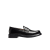 Mocassins Carlo cuir noir brillant