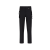 Pantalon slim coton noir poche zippée