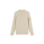 Pull Ghost col montant rouloté laine grain de riz beige