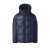 Doudoune Crofton Puffer capuche nylon Rip stop bleu marine