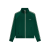 Veste survêtement zippée vintage vert bande logo blanc