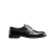 Derby brogue Dior Embassy Cuir veau patiné noir bout fleuri