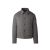 Veste bouton pression Lodge nylon gris black label