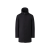 Parka mi-longue Roland duvet sergé noir Capuche amovible