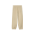 Pantalon de survêtement jogging coton beige patch check poche