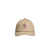 Casquette de baseball gabardine coton beige logo Grenoble