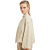 Veste courte Gruissan zippée évasée coton nylon beige