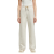 Pantalon de survêtement coton lin gris beige logo Grenoble