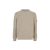 Pull ample ras-du-cou coton cachemire taupe Ghost