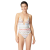 Maillot de bain une pièce viscose lamé zigzag 3D multicolore